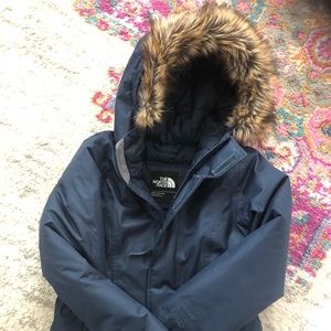 Girls Northface Greenland Down Parka size S